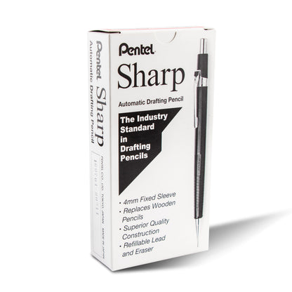 Sharp Mechanical Pencil, (0.5mm), Metallic Red Barrel (P205MB)