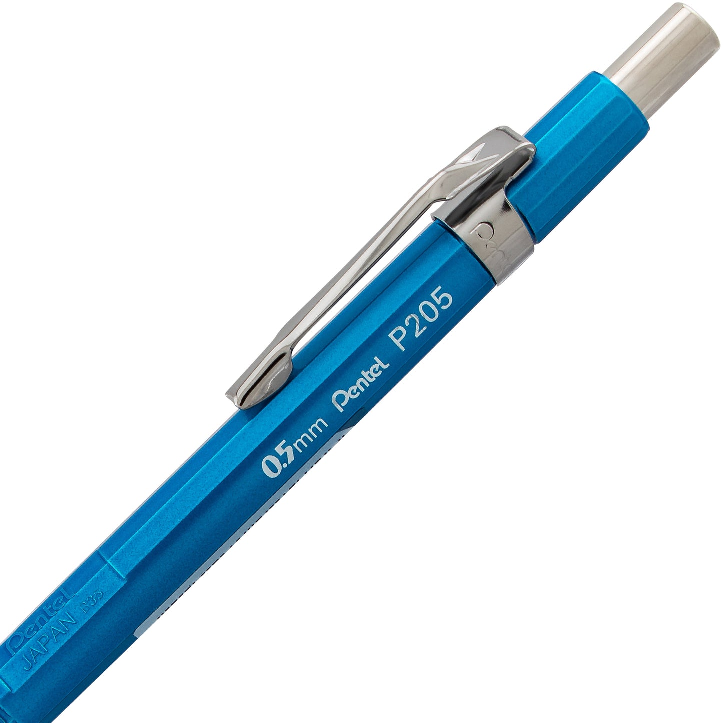 Sharp Mechanical Pencil, (0.5mm), Metallic Blue Barrel (P205MC)