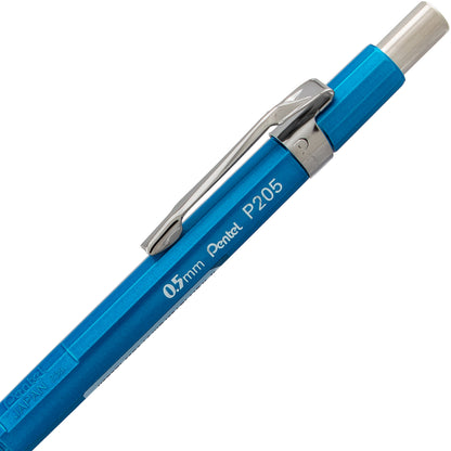 Sharp Mechanical Pencil, (0.5mm), Metallic Blue Barrel (P205MC)