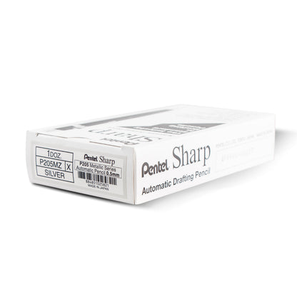 Sharp Mechanical Pencil, (0.5mm), Metallic Silver Barrel (P205Z)