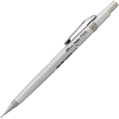 Sharp Mechanical Pencil, (0.5mm), Metallic Silver Barrel (P205Z)