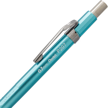 Sharp Mechanical Pencil (0.7mm) Metallic Sky Blue Barrel (P207MS)