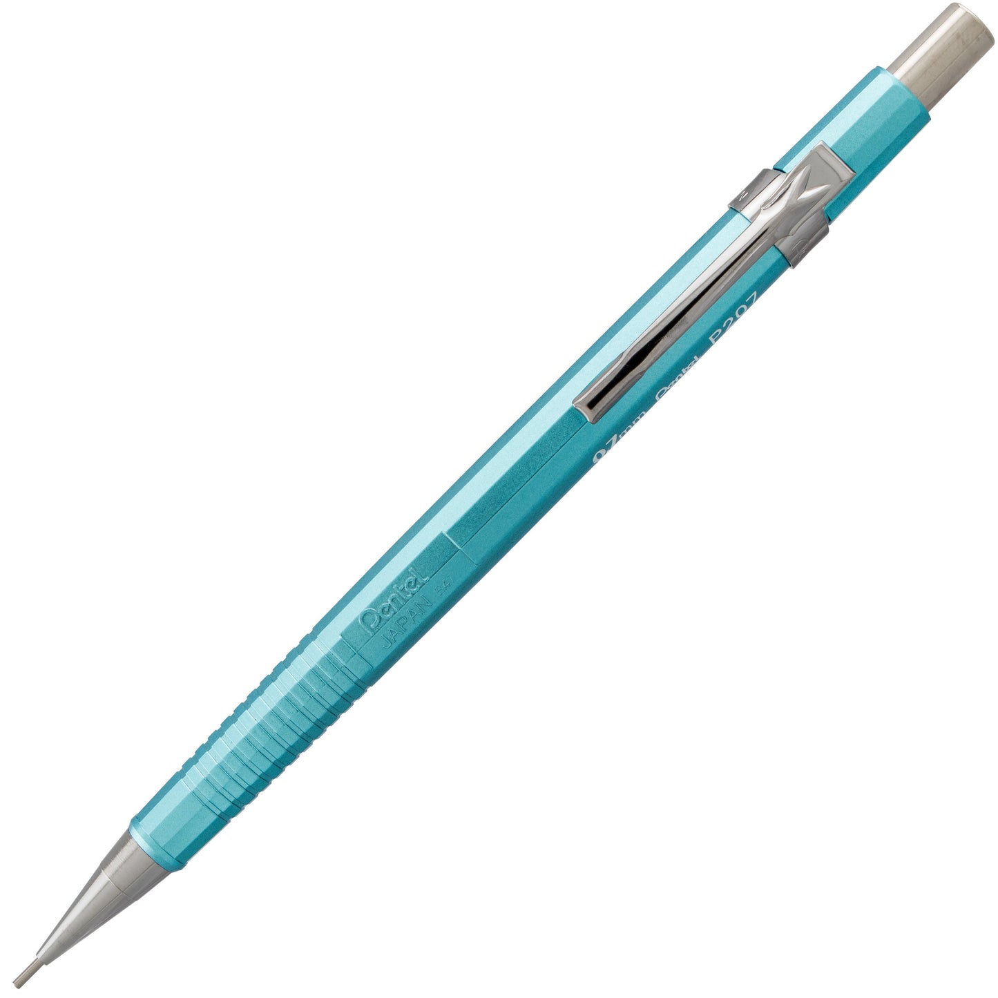 Sharp Mechanical Pencil (0.7mm) Metallic Sky Blue Barrel (P207MS)