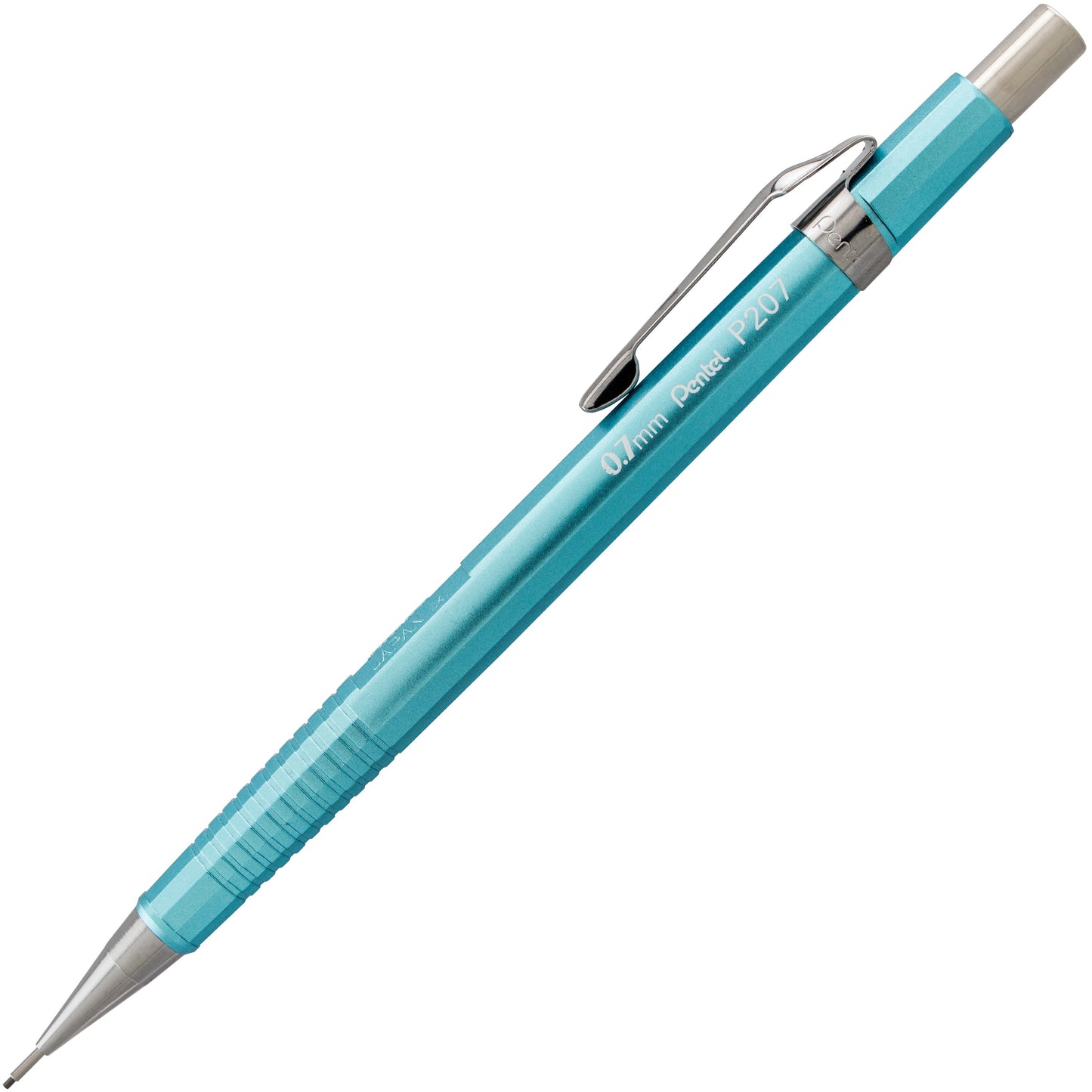 Sharp Mechanical Pencil (0.7mm) Metallic Sky Blue Barrel (P207MS)
