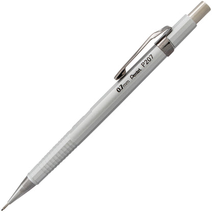 Sharp Mechanical Pencil (0.7mm) Metallic Silver Barrel (P207Z)