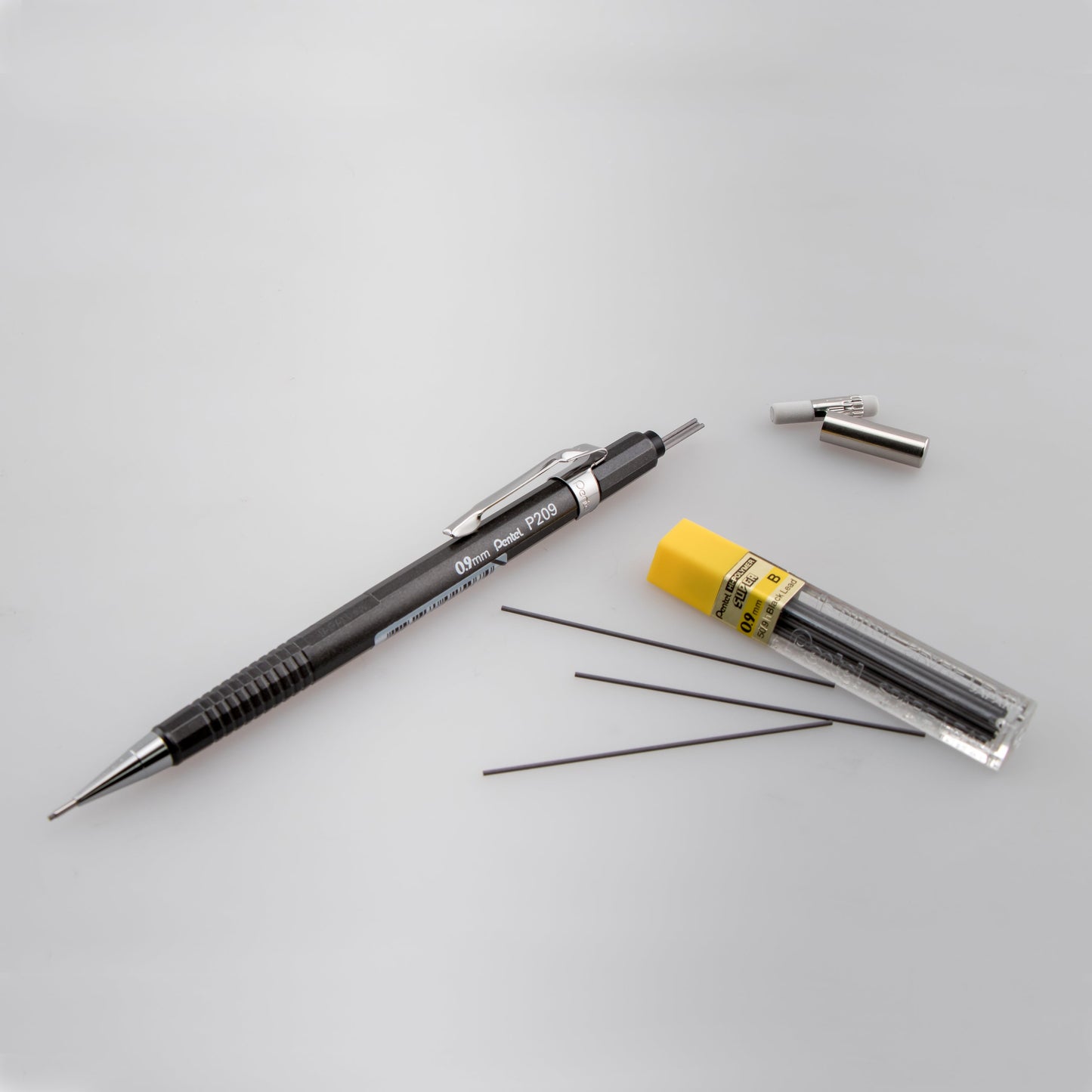 Sharp Mechanical Pencil, (0.9mm), Metallic Graphite Barrel (P209MN)