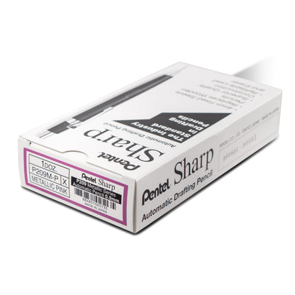Sharp Mechanical Pencil, (0.9mm), Metallic Dark Pink Barrel (P209MP)
