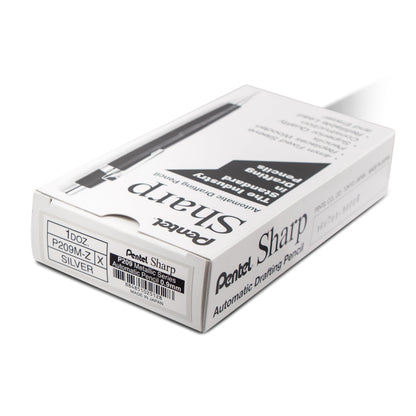 Sharp Mechanical Pencil, (0.9mm), Metallic Silver Barrel (P209Z)