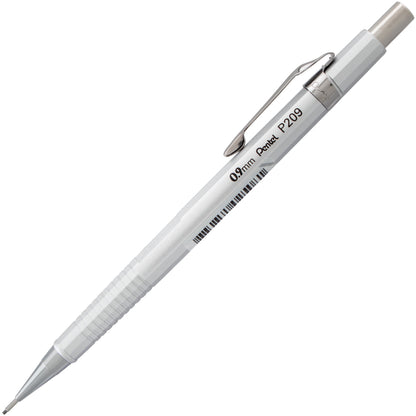 Sharp Mechanical Pencil, (0.9mm), Metallic Silver Barrel (P209Z)