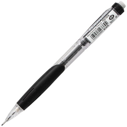 Twist-Erase Click Mechanical Pencil (0.9mm) Clear Barrel, Black Grip (PD279TA)