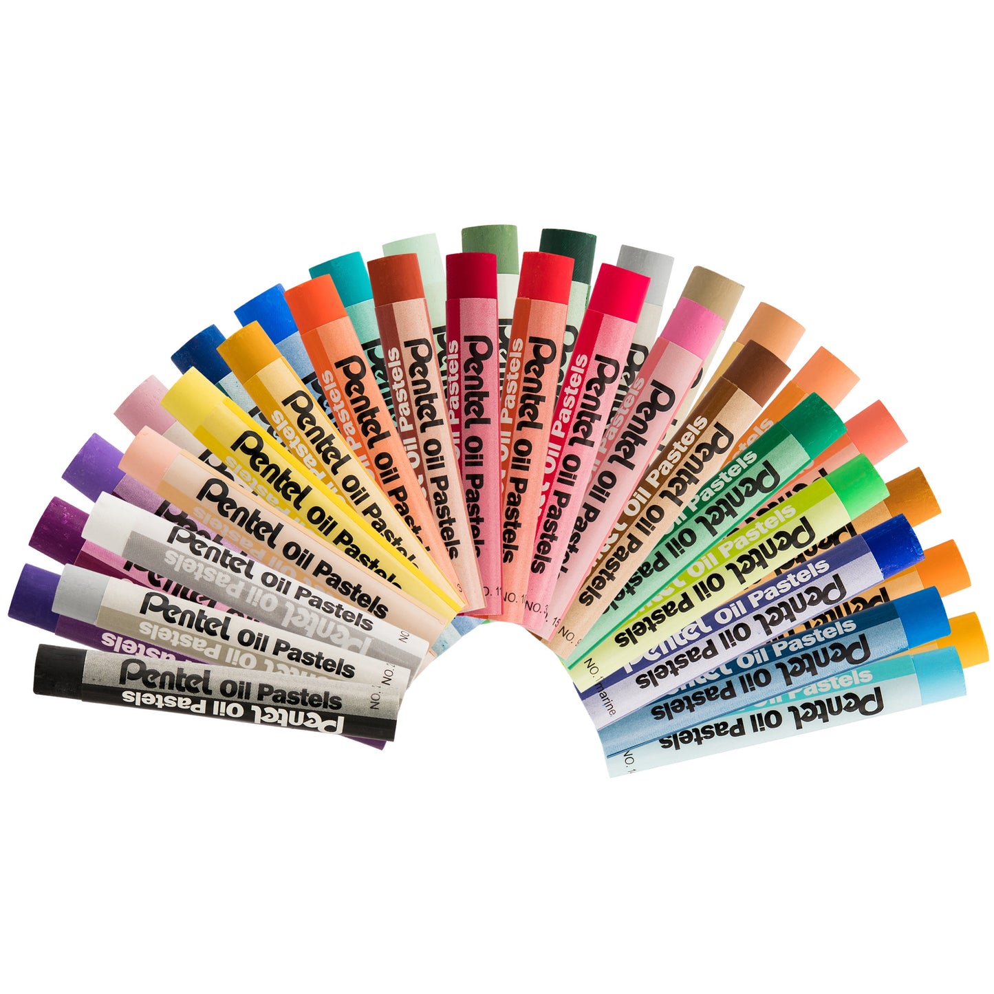 Pentel Arts Oil Pastels - 36 Color Set (PHN-36)