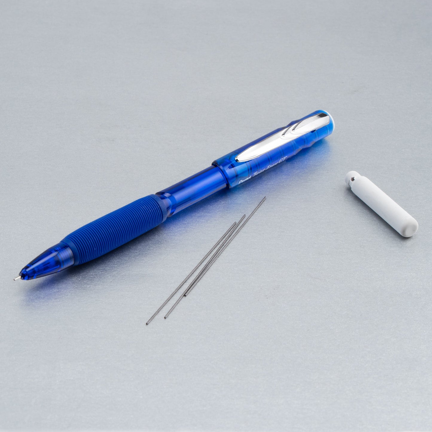 Twist-Erase GT (0.5mm) 1-CLICK Mechanical Pencil Transparent Blue (QE205C)