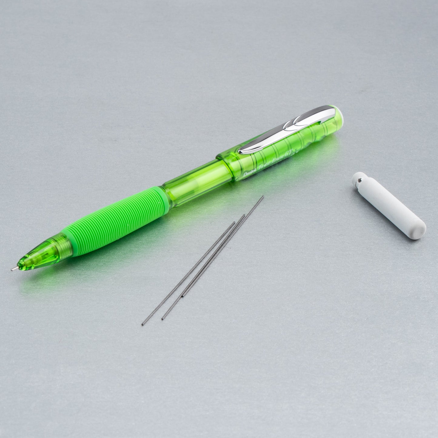 Twist-Erase GT (0.5mm) 1-CLICK Mechanical Pencil Transparent Lime Green (QE205K)