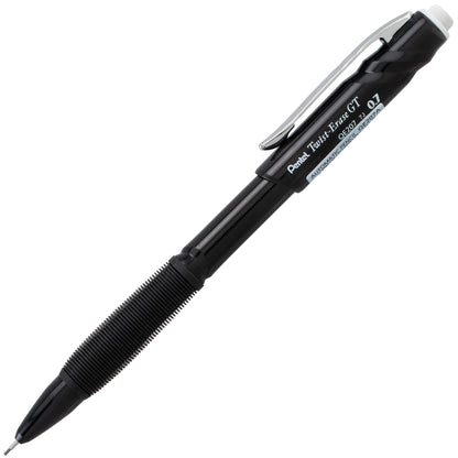 Twist-Erase GT (0.7mm) 1-CLICK Mechanical Pencil Transparent Black (QE207A)
