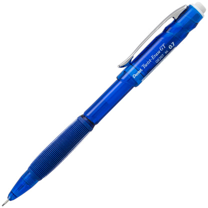 Twist-Erase GT (0.7mm) 1-CLICK Mechanical Pencil Transparent Blue (QE207C)