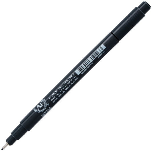 Pentel Arts Pointliner Pen, 0.8mm, Black Ink (S20P-8A)