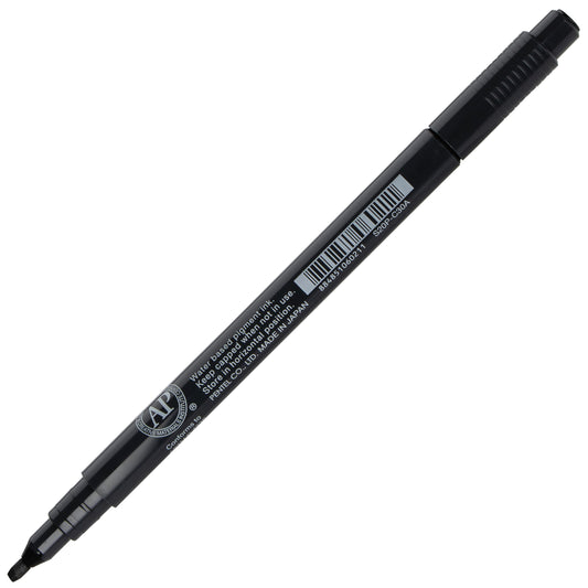 Pentel Arts Pointliner Pen, 3.0 mm Calligraphy Tip, Black Ink (S20P-C30A)