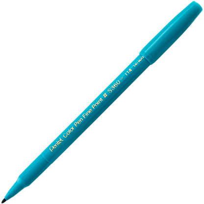 Pentel Arts Color Pen Turquoise (S360-114)