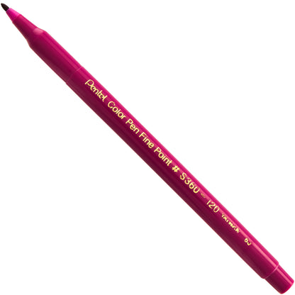 Pentel Arts Color Pen Magenta (S360-120)