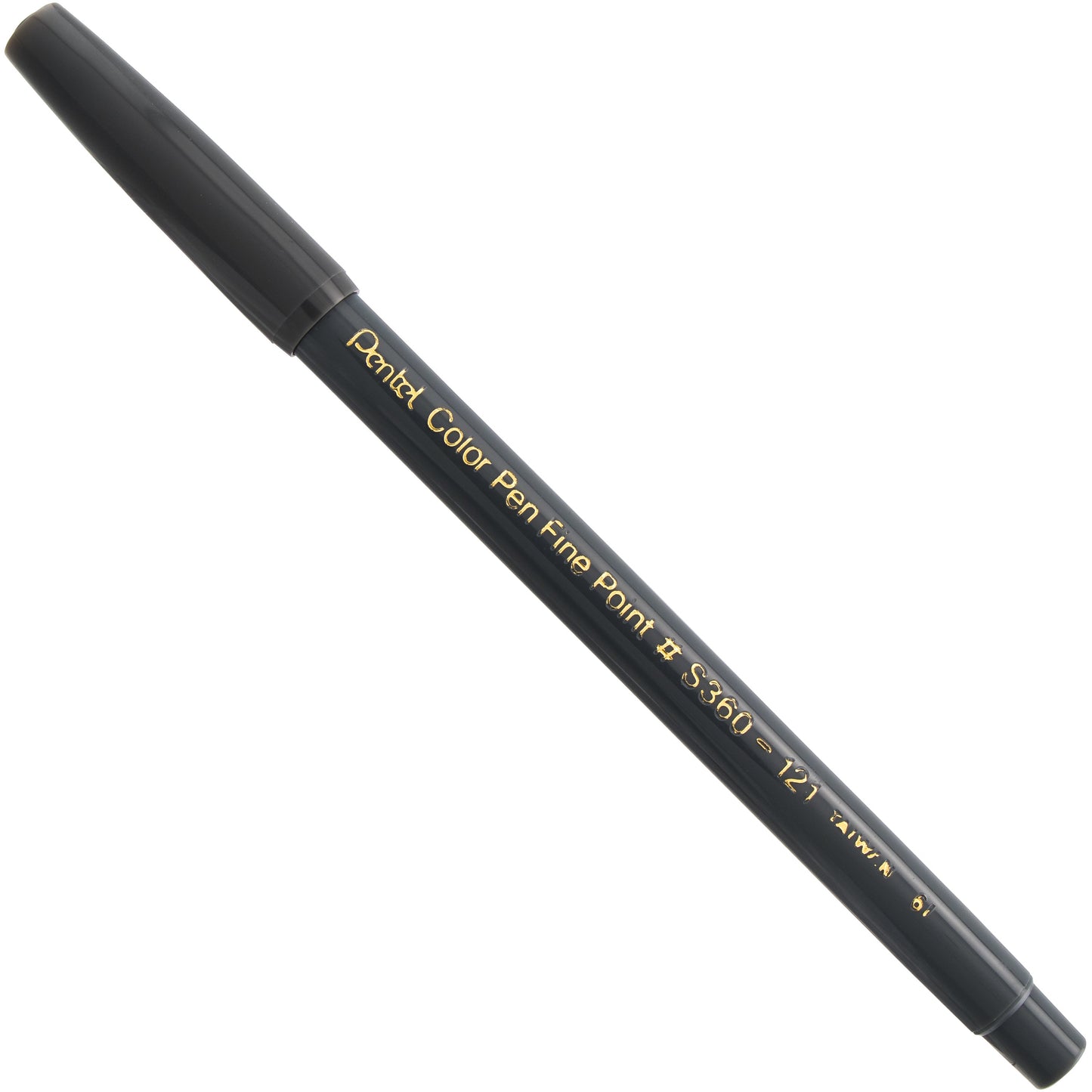 Pentel Arts Color Pen Dark Gray (S360-121)