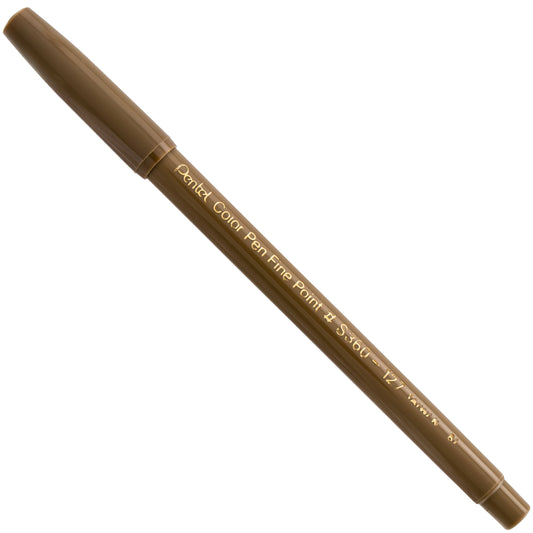 Pentel Arts Color Pen Raw Umber (S360-127)