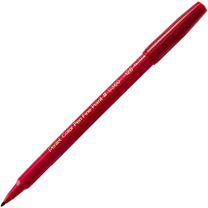 Pentel Arts Color Pen Dark Red (S360-128)