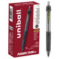 uniball™ Power Tank RT Ballpoint Pens, Medium Point (1.0mm), Black, 12 Pack